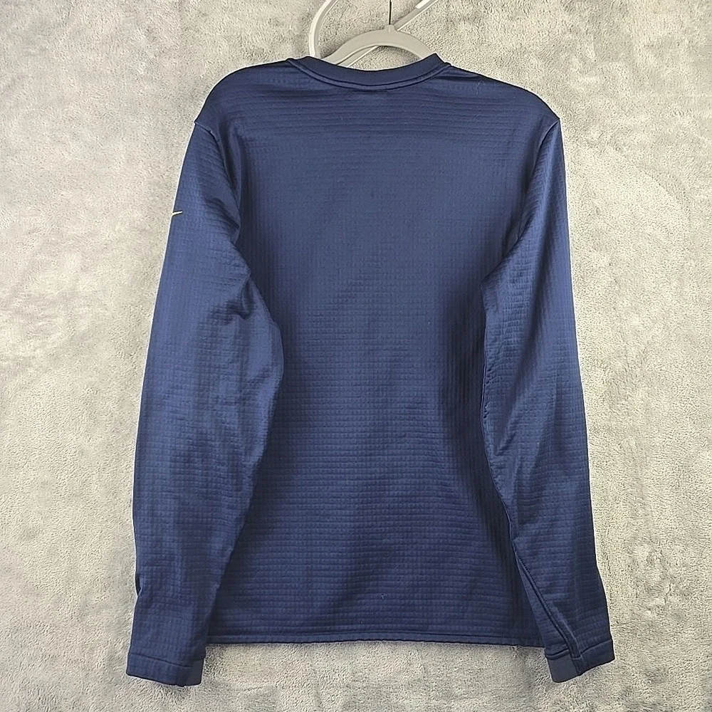 Nike Green Bay Packers On Field Shirt Mens Medium Blue Long Sleeve‎ Thermal